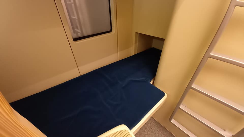 Для каждого пассажира отдельное пространство - фото: facebook.com/ol.vasilyev