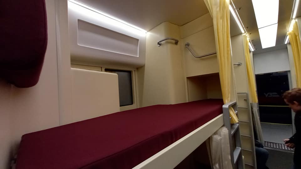 В Днепре разработали проект обновленного плацкарта - фото: facebook.com/ol.vasilyev