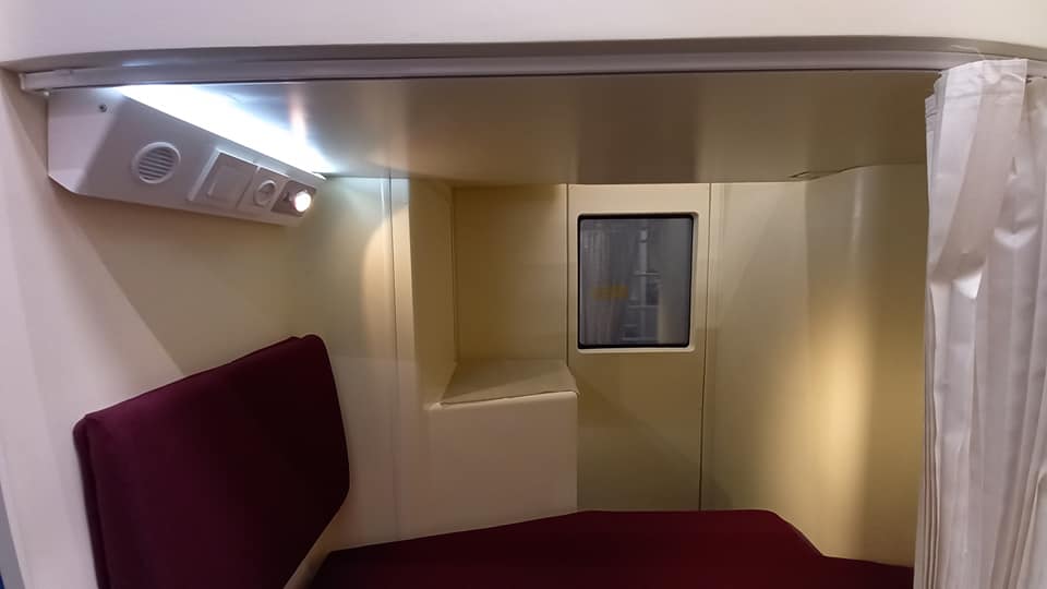 У пассажиров будут свои светильники и розетки - фото: facebook.com/ol.vasilyev