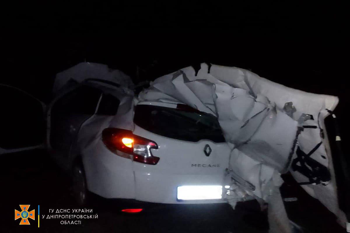 У Дніпропетровській області сталася жахлива ДТП - || фото: facebook.com/MNSDNE