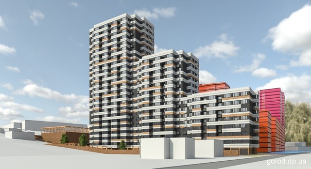Вот так будет выглядеть дом - фото: gorod.dp.ua