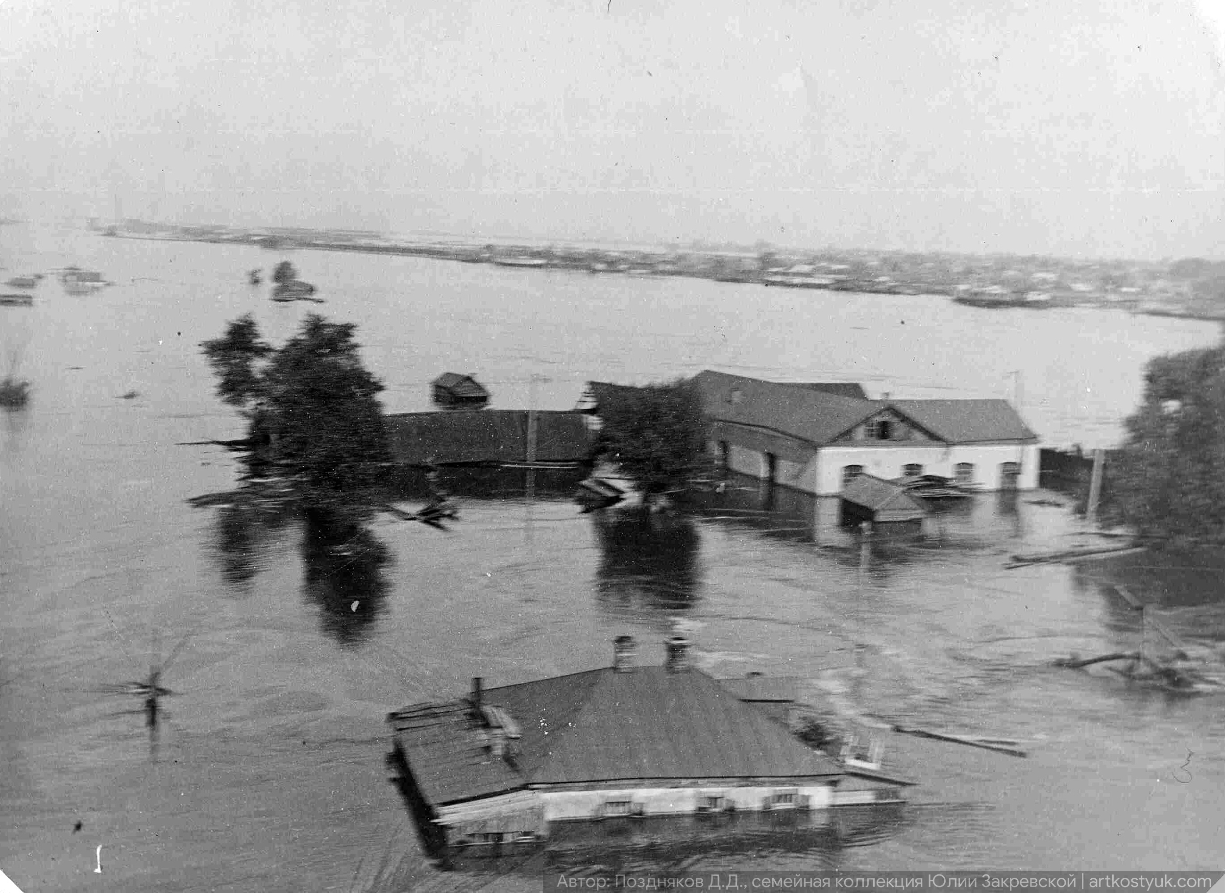 Затопленные дома - фото: artkostyuk.com
