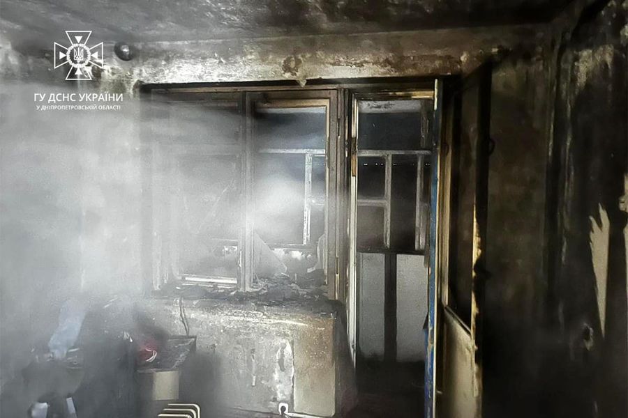 В Днепропетровской области во время пожара погиб ребенок - || фото: facebook.com/MNSDNE