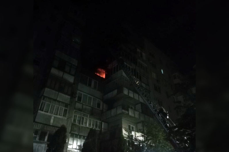 На пожаре никто не пострадал / фото: ГСЧС в Днепропетровской области