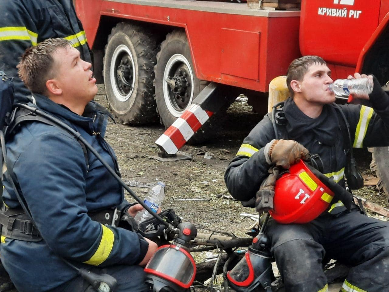 На місці працюють рятувальники - || фото: facebook.com/MNSDNE