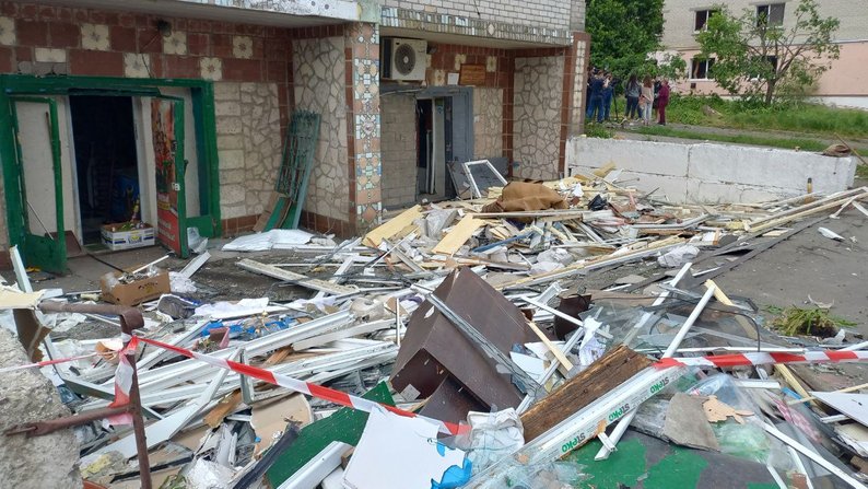 Наслідки ворожого обстрілу у Дніпропетровській області - || фото: suspilne.media