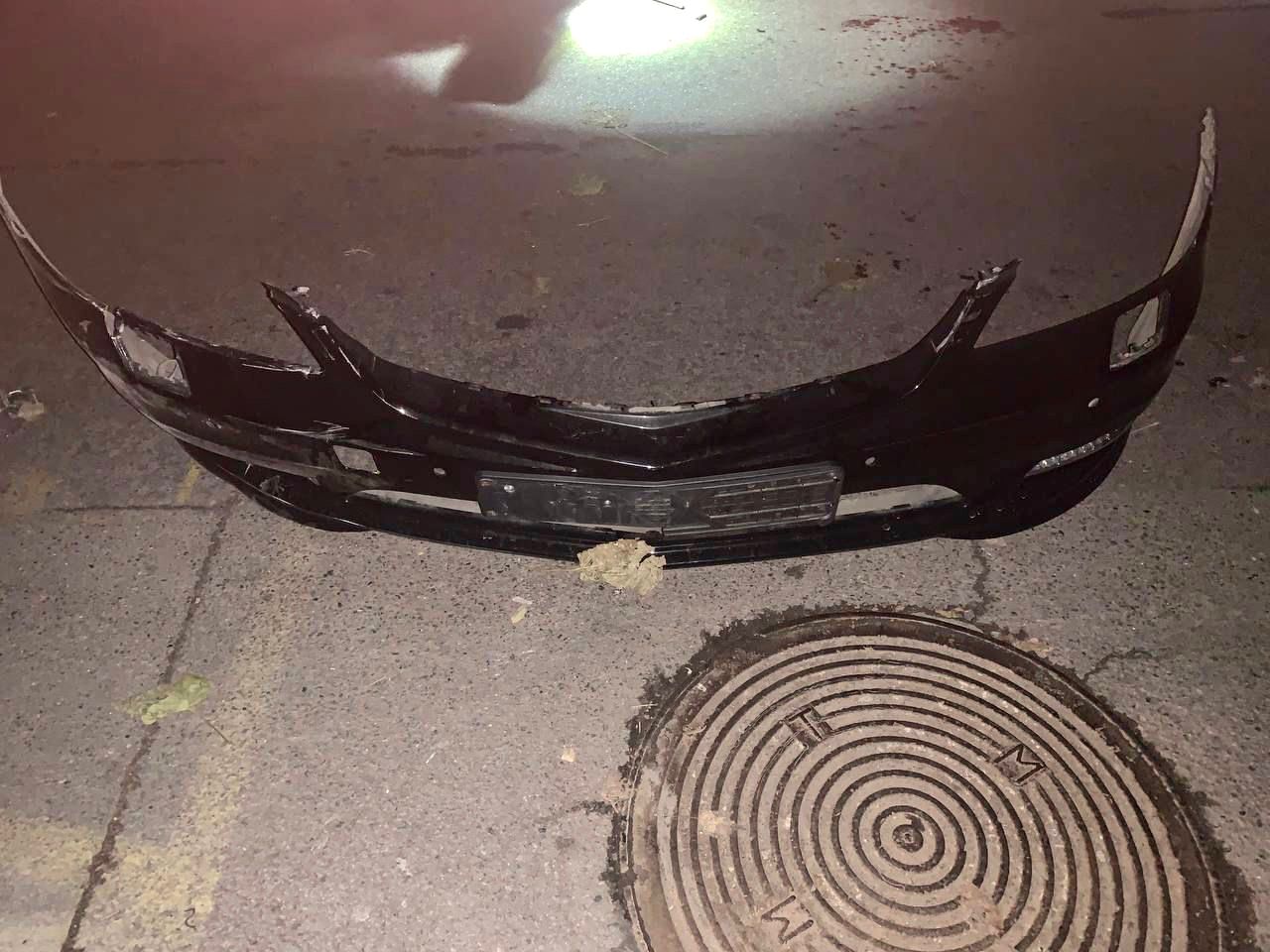 У Дніпрі водій збив двох чоловіків - || фото: dp.npu.gov.ua
