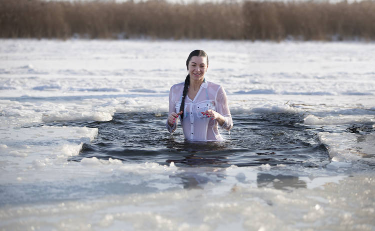 На озере Котлован отметят Крещение - || фото: tv.ua