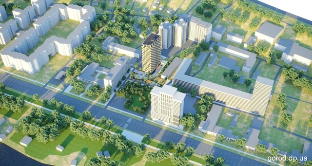 Жилмассив Победы в перспективе - фото: gorod.dp.ua