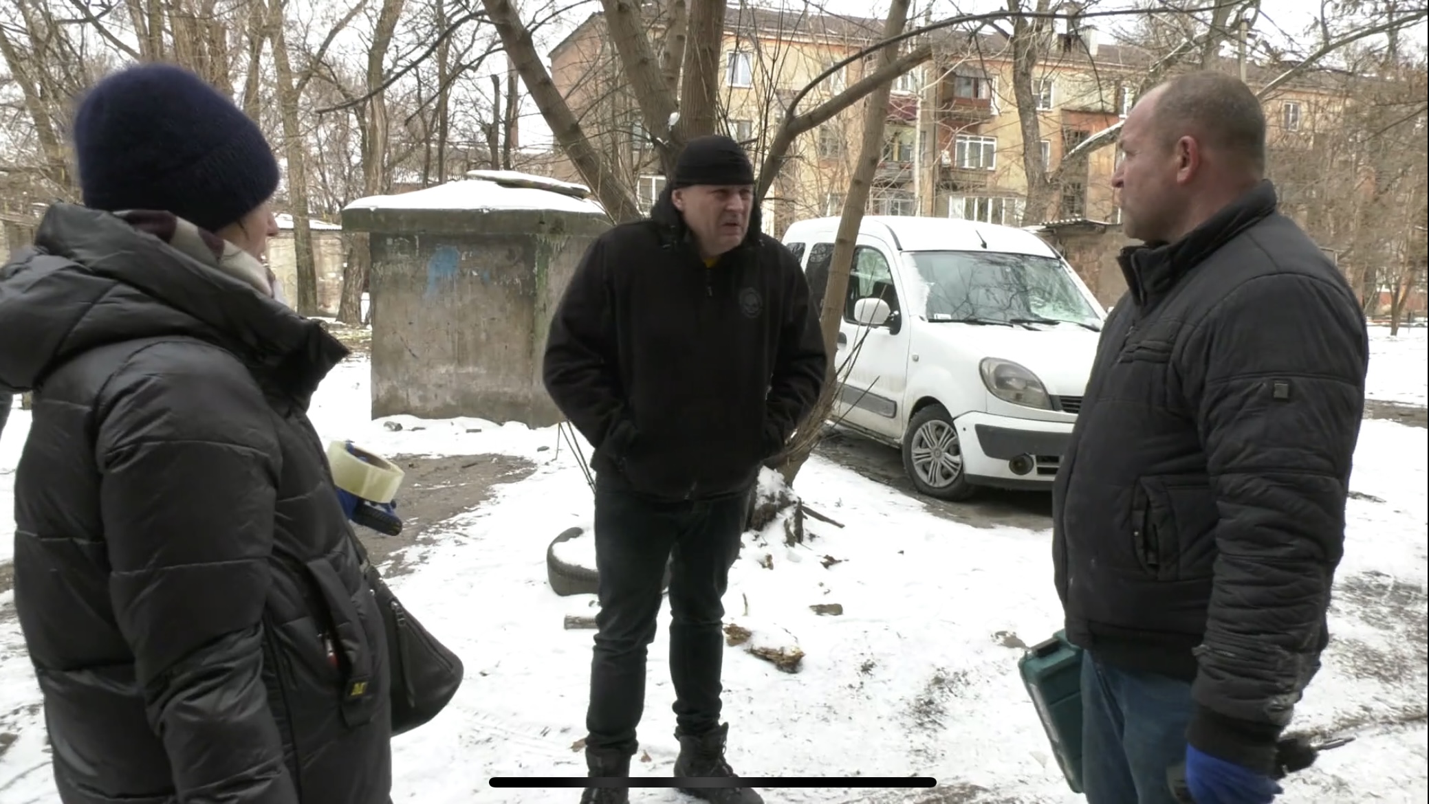 Борис Филатов на месте происшествия - || фото: dniprorada.gov.ua