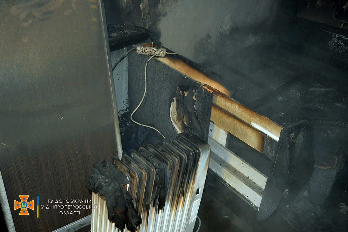 Последствия пожара - фото: dp.dsns.gov.ua