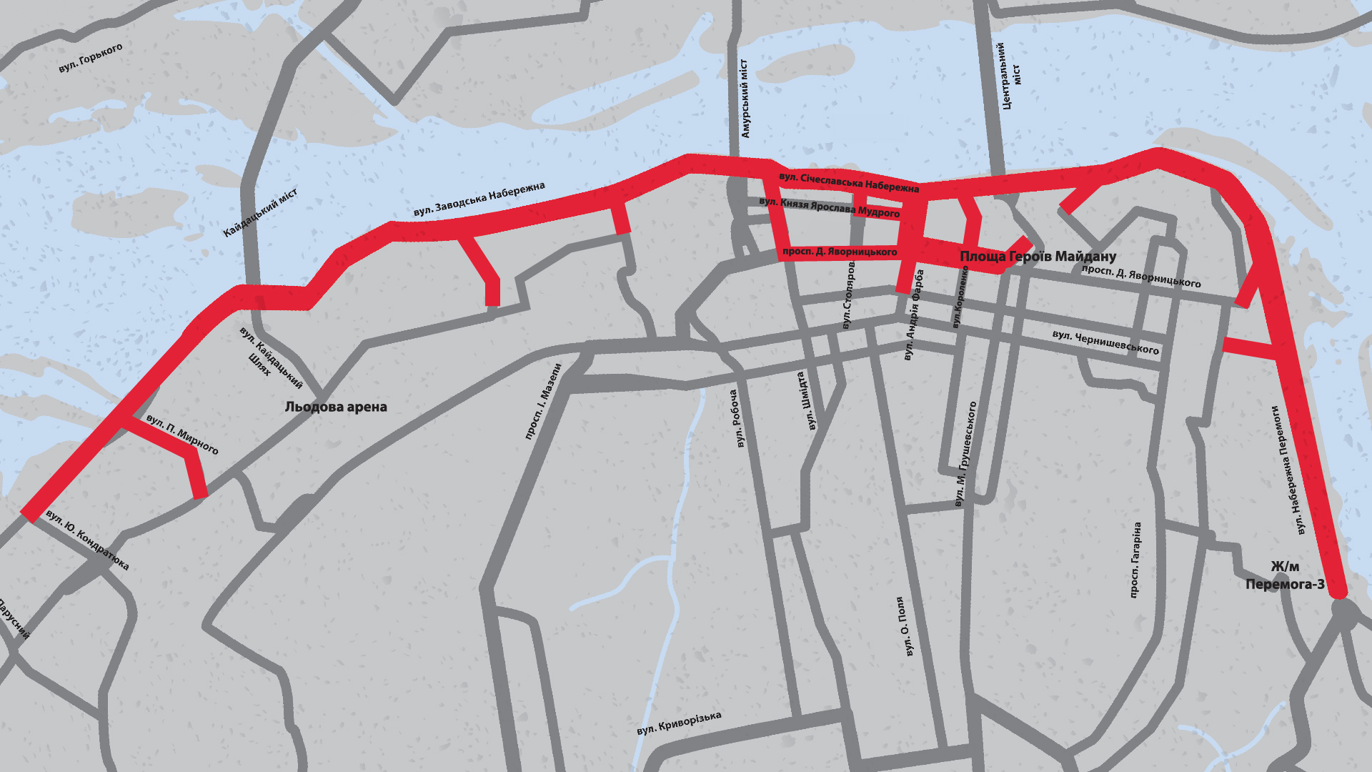 В Днепре перекроют движение - фото: dnipromarathon.com