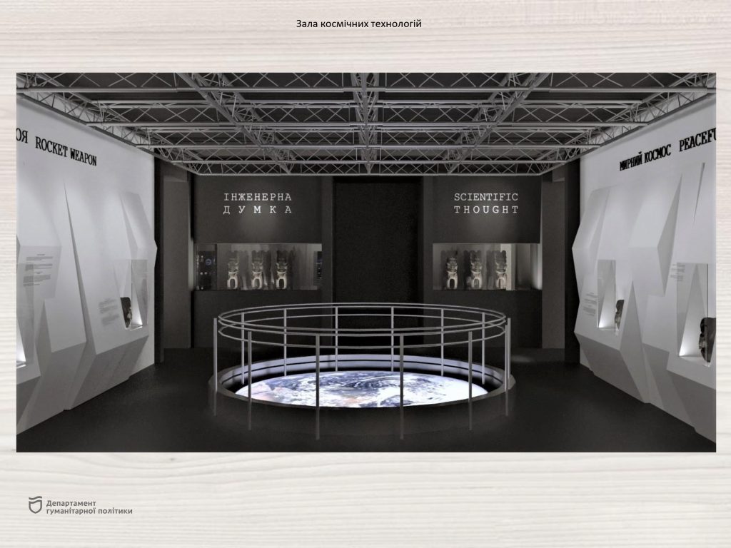 Космический зал - фото: humpolitic.dniprorada.gov.ua