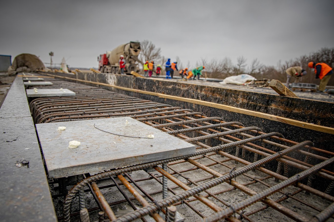 Мост будет длиной почти 100 метров / фото: ДнепрОГА