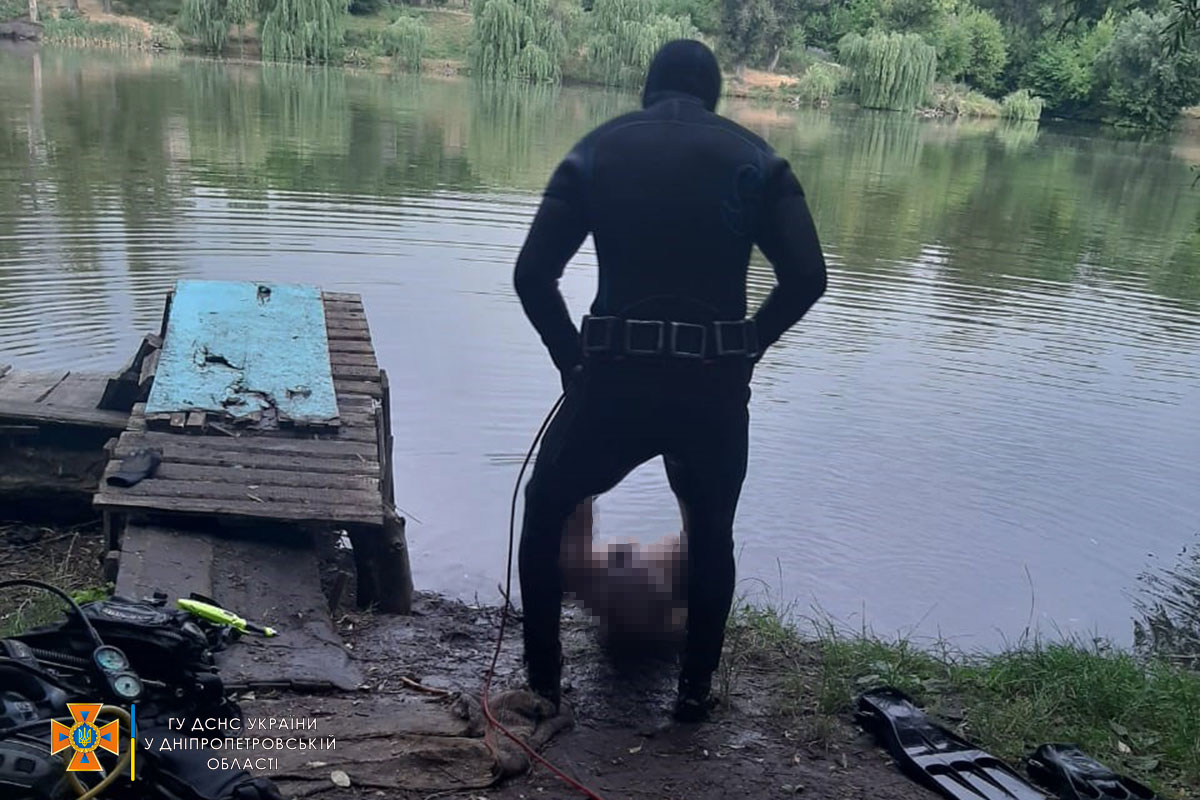 Чоловіка знайшли водолази - || фото: dp.dsns.gov.ua