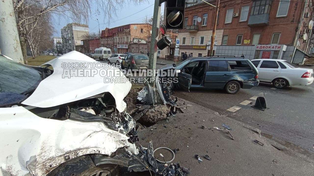 Удар был очень сильным -