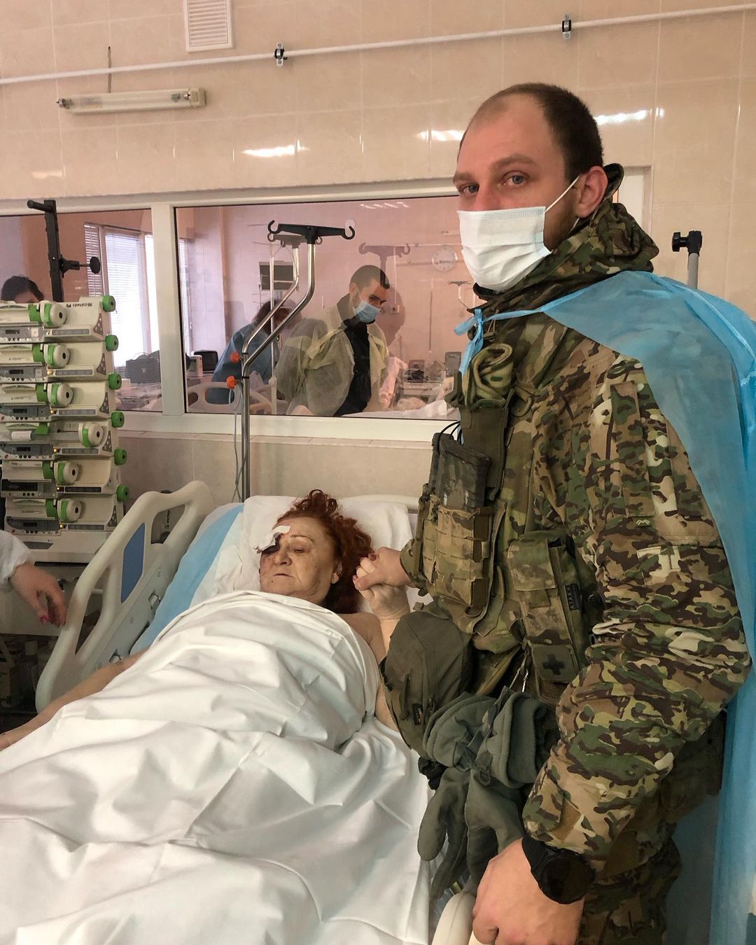 Сейчас женщина лежит в больнице – || фото: instagram.com/maksym_omelianenko
