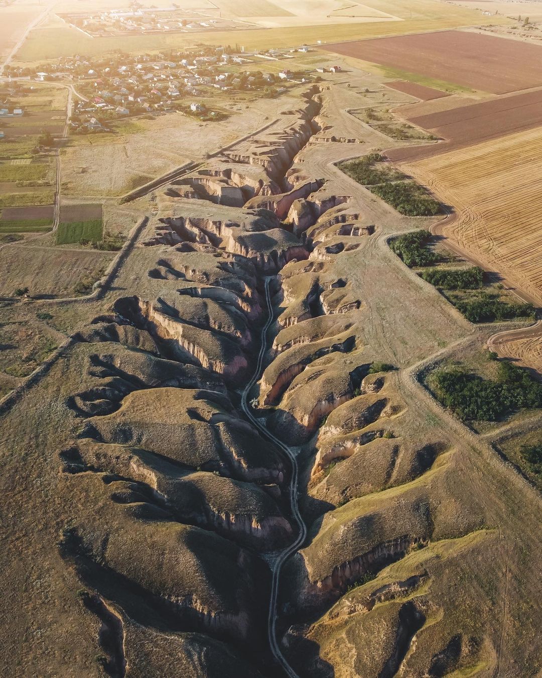 Незвичні балки у Херсонській області -