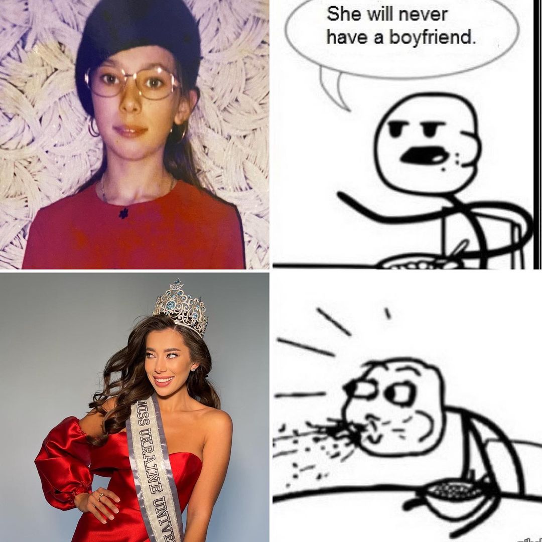 Девушка стала мемом - фото: inst neplyah