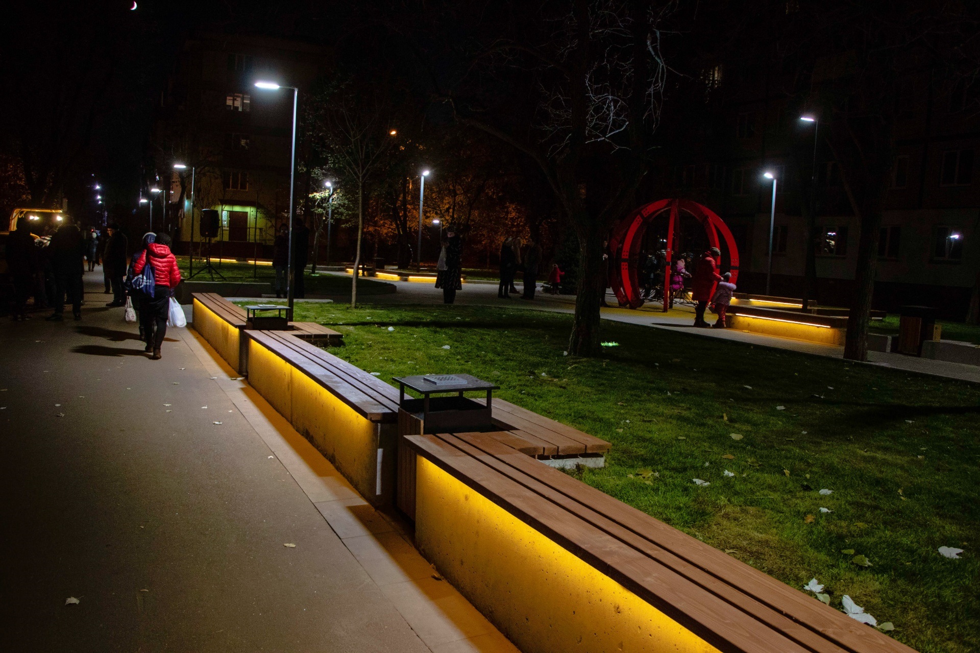 Сквер на проспекте Калнышевского / фото: мэрия