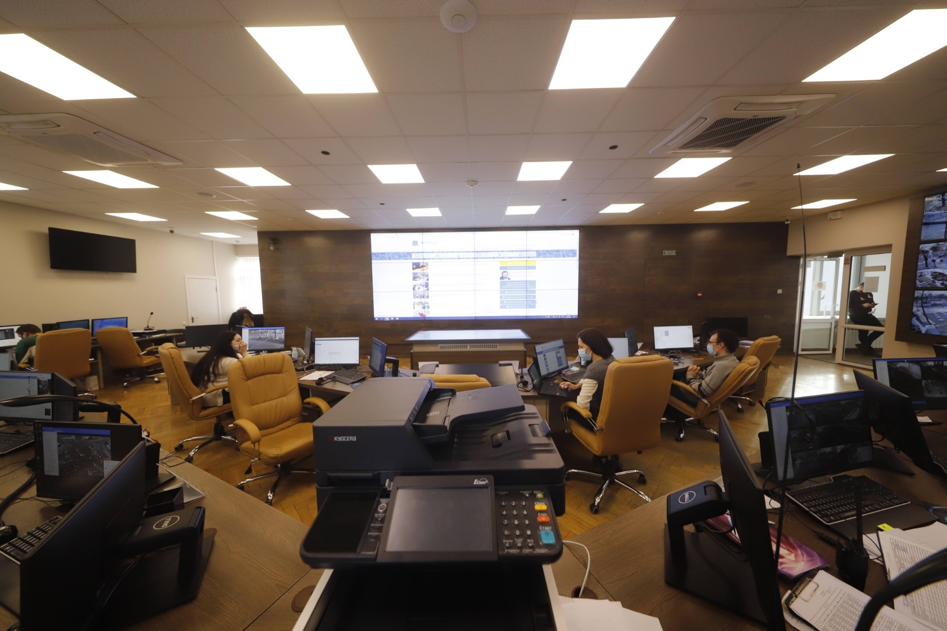 Ситуационный центр Днепра / фото: dniprorada.gov.ua