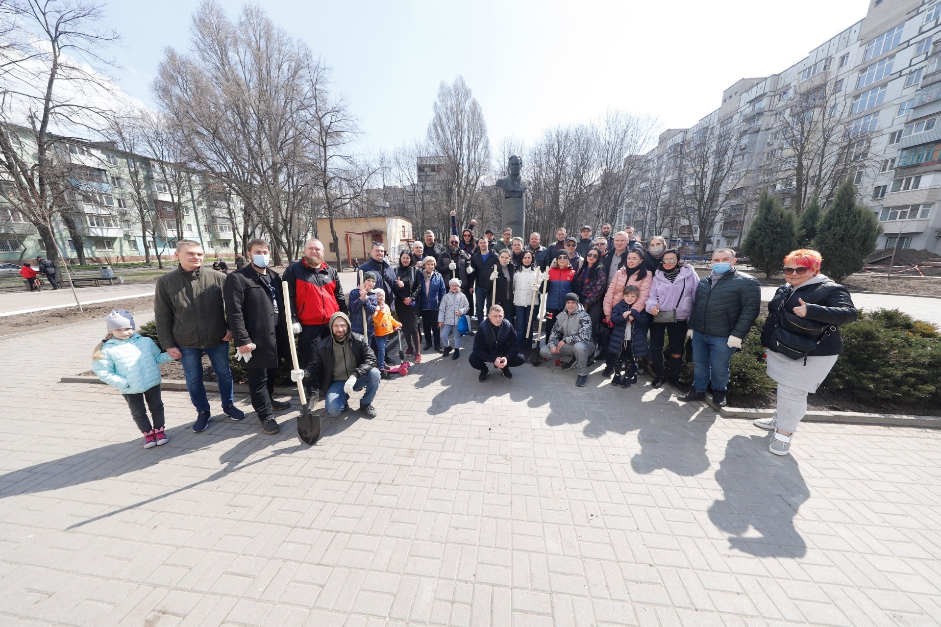 Горожане присоединились к акции - фото: dniprorada.gov.ua