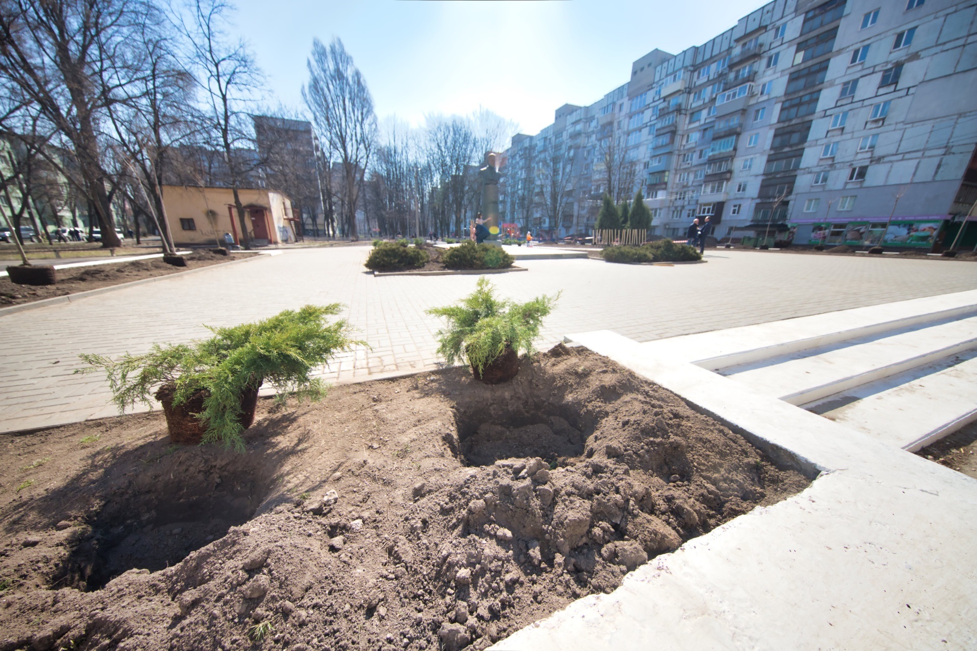 Территория будет более зеленой - фото: dniprorada.gov.ua