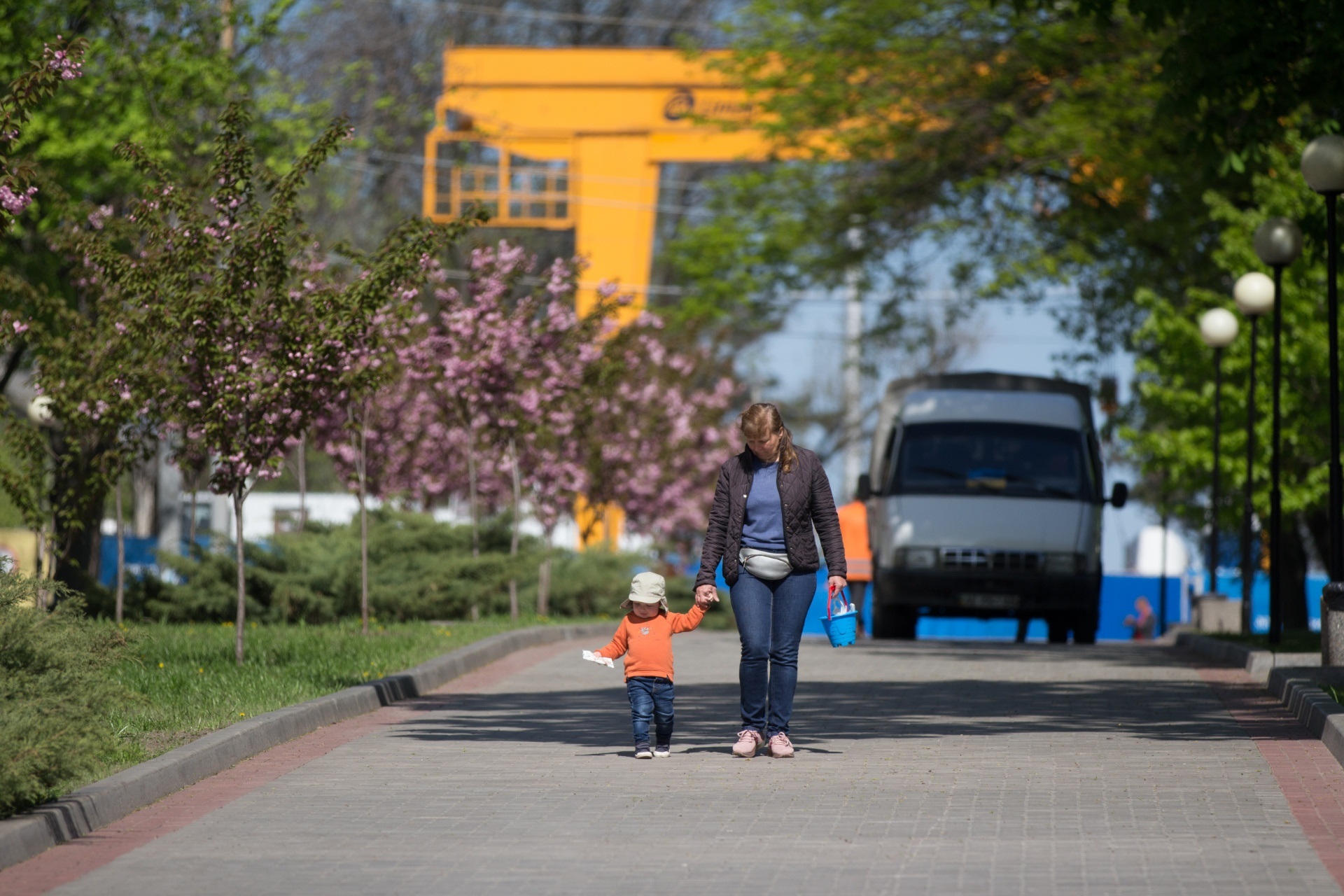 Или же можно просто прогуляться - фото: dniprorada.gov.ua