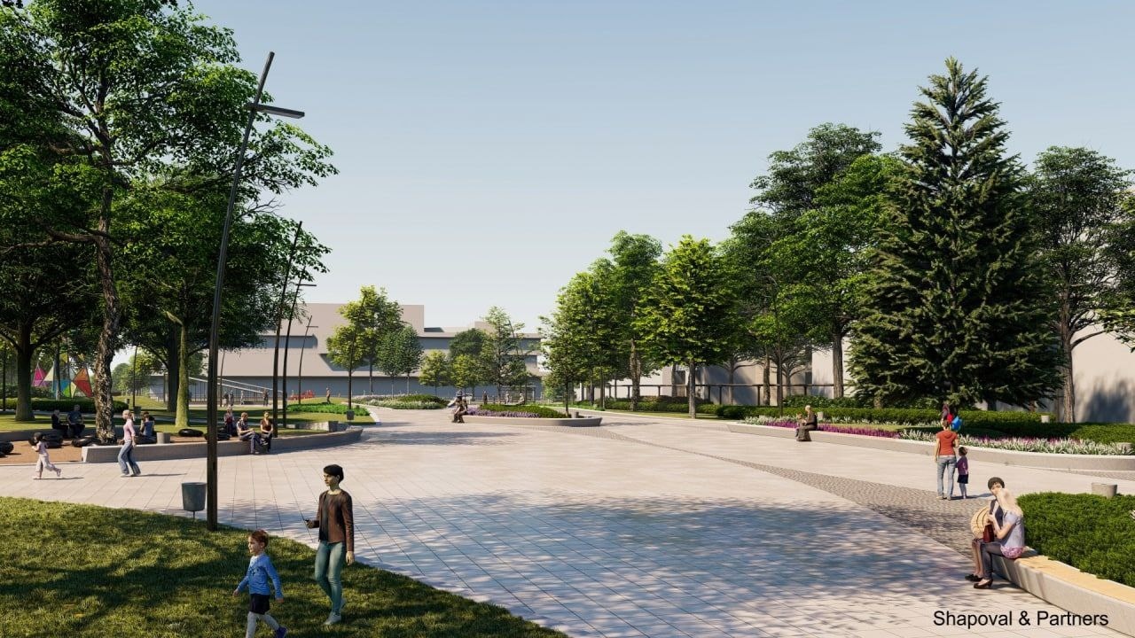 Проект реконструкции парка - фото: dniprorada.gov.ua