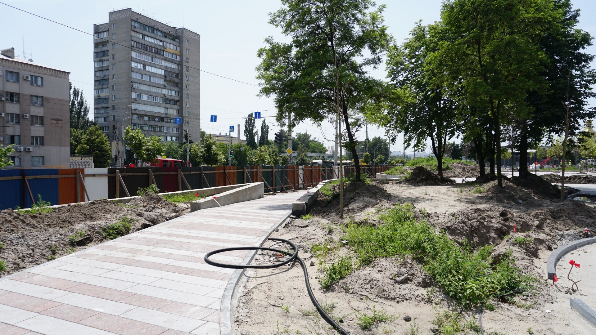 Реконструкция в самом разгаре - фото: dniprorada.gov.ua