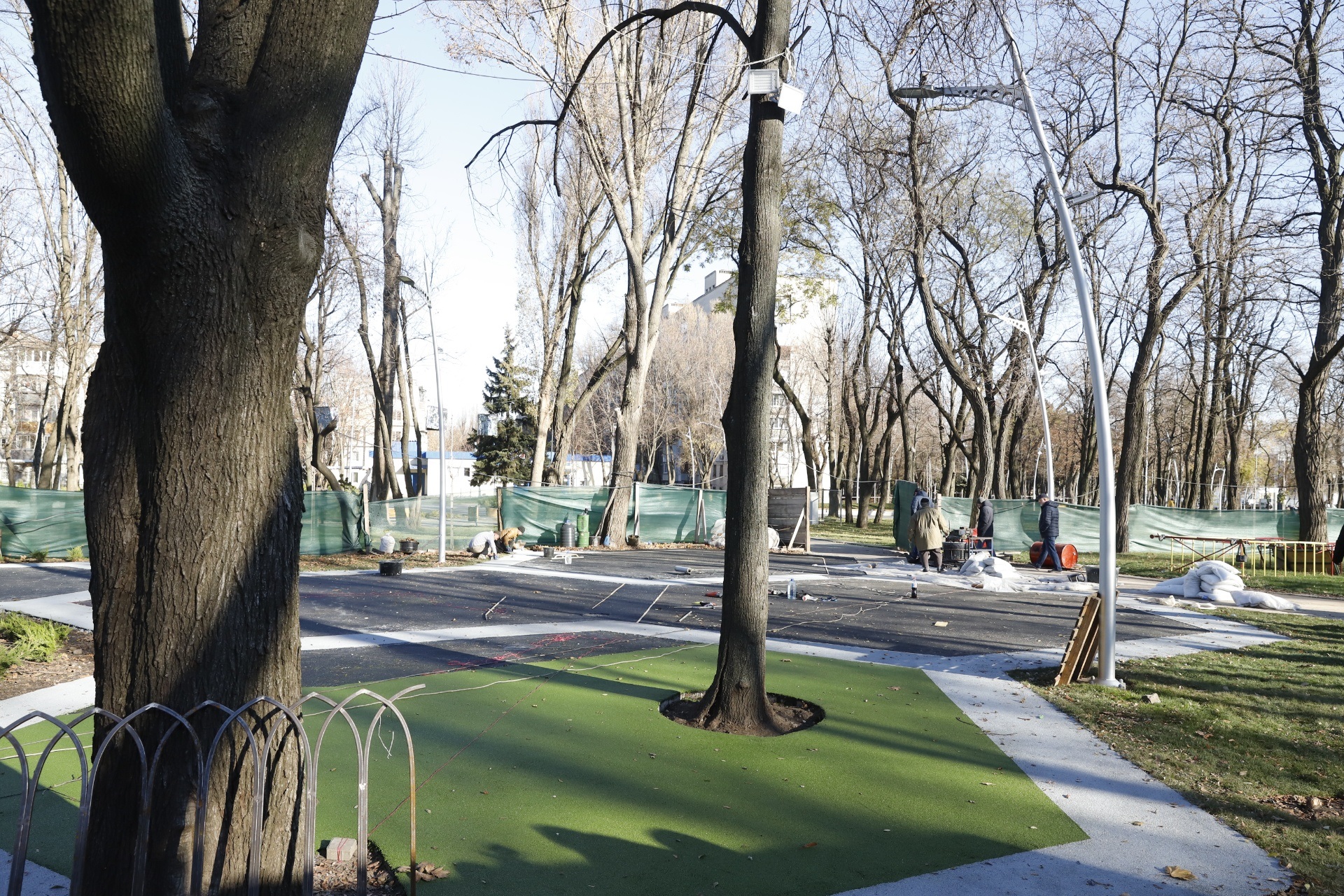 В Днепре ремонтируют парки || Фото: dniprorada.gov.ua