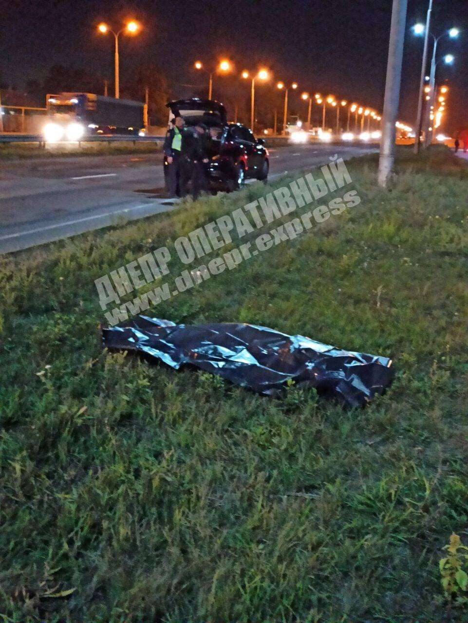 На месте погибли два человека / фото: Днепр Оперативный