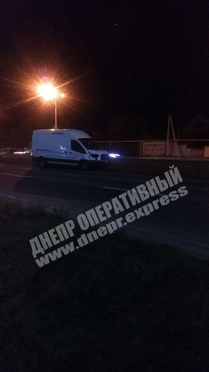 Авария произошла в Подгородном / фото: Днепр Оперативный