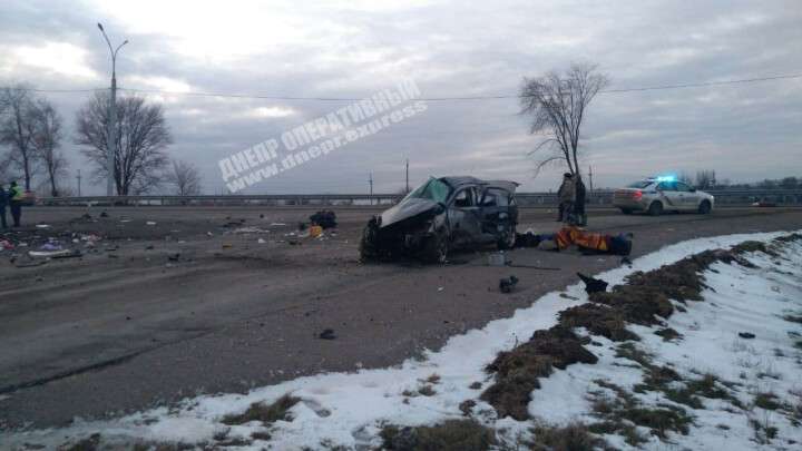 ДТП под Днепром / фото: dnepr.express