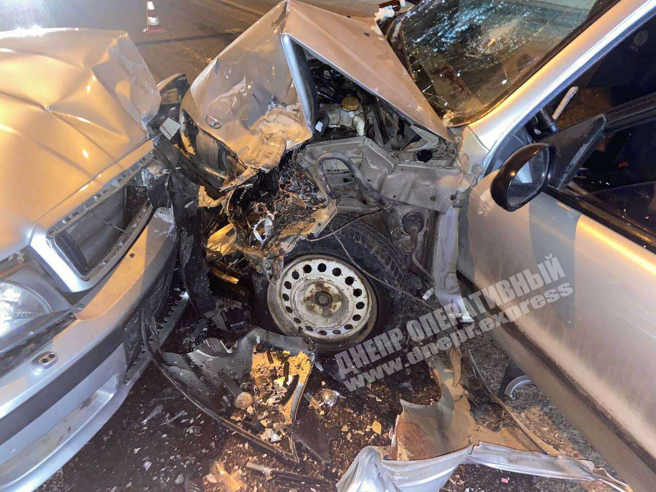 На проезде Гальченко произошло ДТП / фото: dnepr.express