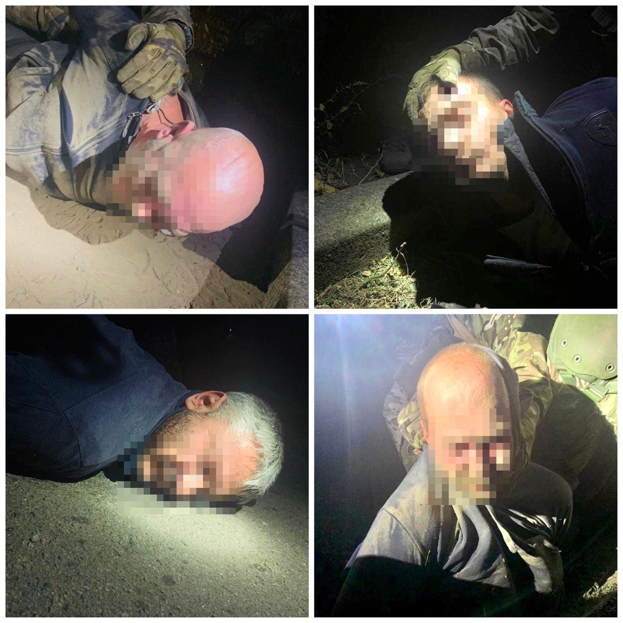 Задержали подрывателей / фото: Департамент карного розшуку