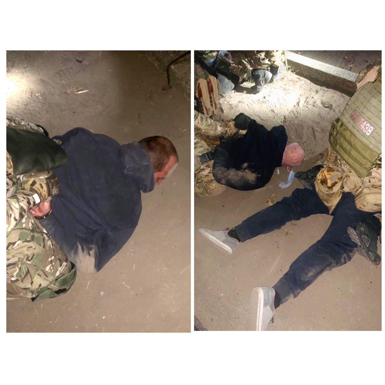 Задержанные из Сумщины / фото: Департамент карного розшуку