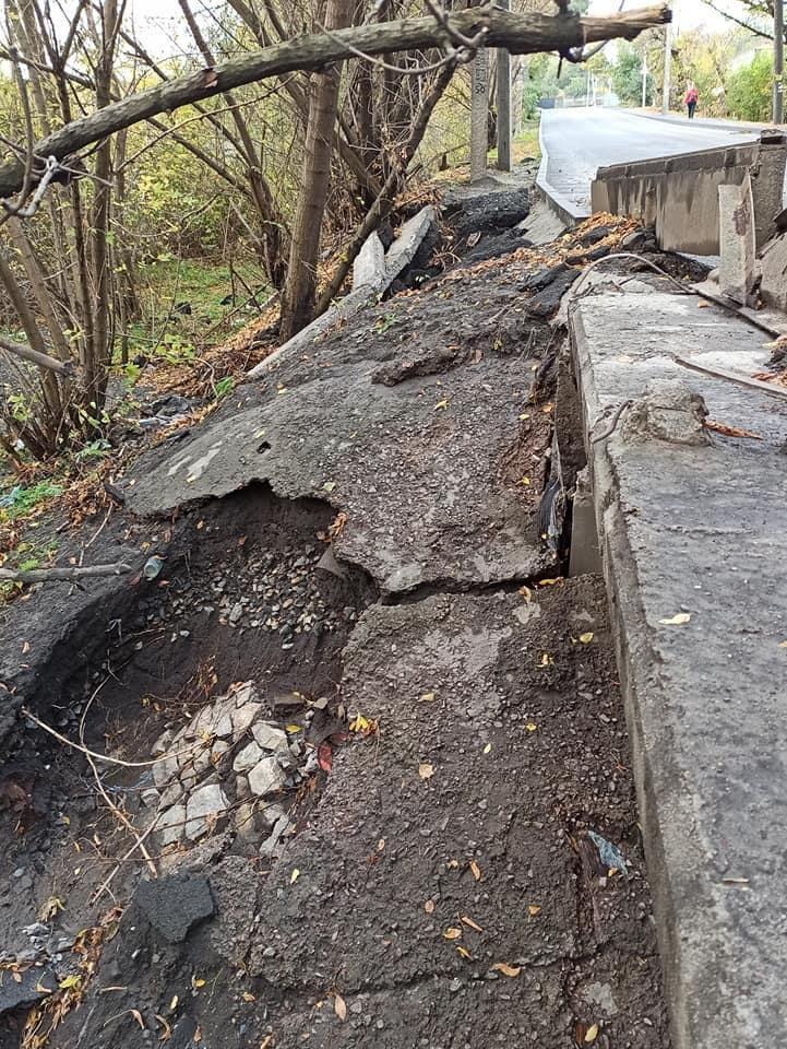 Разрушенный мост на Игрени / фото: Мария Олейникова