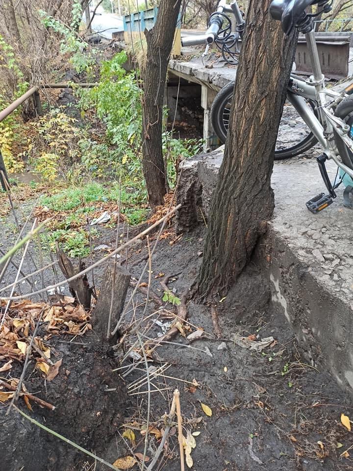 Опасный участок / фото: Мария Олейникова