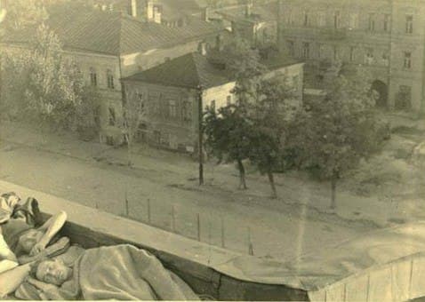 Вид на улицу Центральную  / фото: tg Канал Артема Костюка