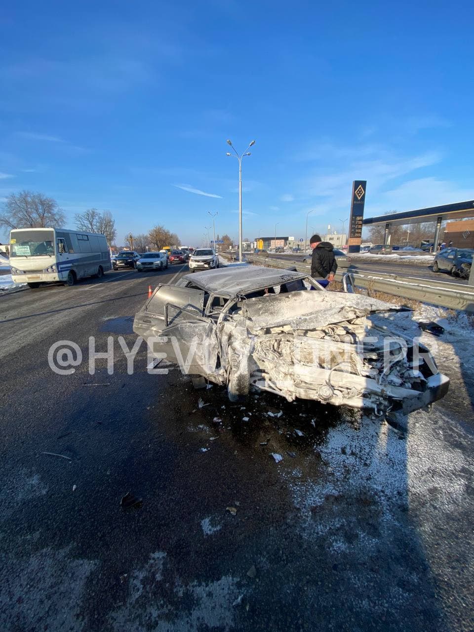 ВАЗ вспыхнул / фото: ХД