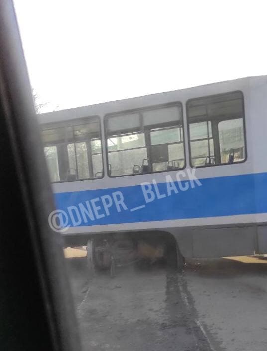 Серьезное происшествие - фото: tg Dnepr_Black