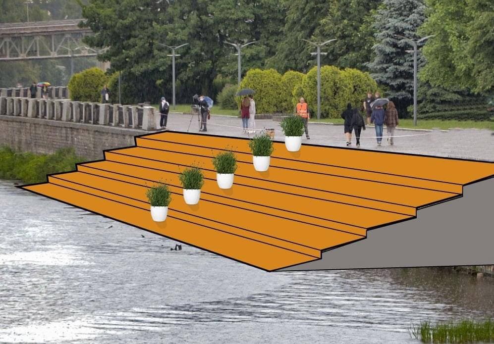 Вот такой вариант предложили урбанисты - фото: tg Urban Dnipro