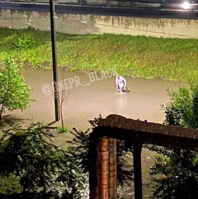 Пройти можно, но с трудом - фото: tg Dnepr_Black