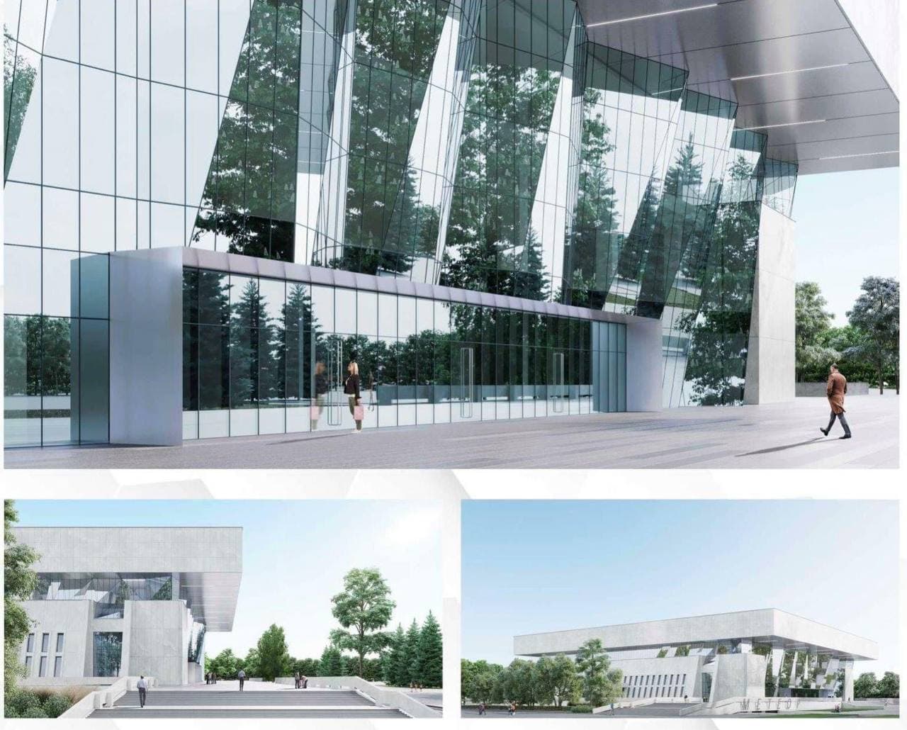 Современный вход - фото: tg ProDnipro