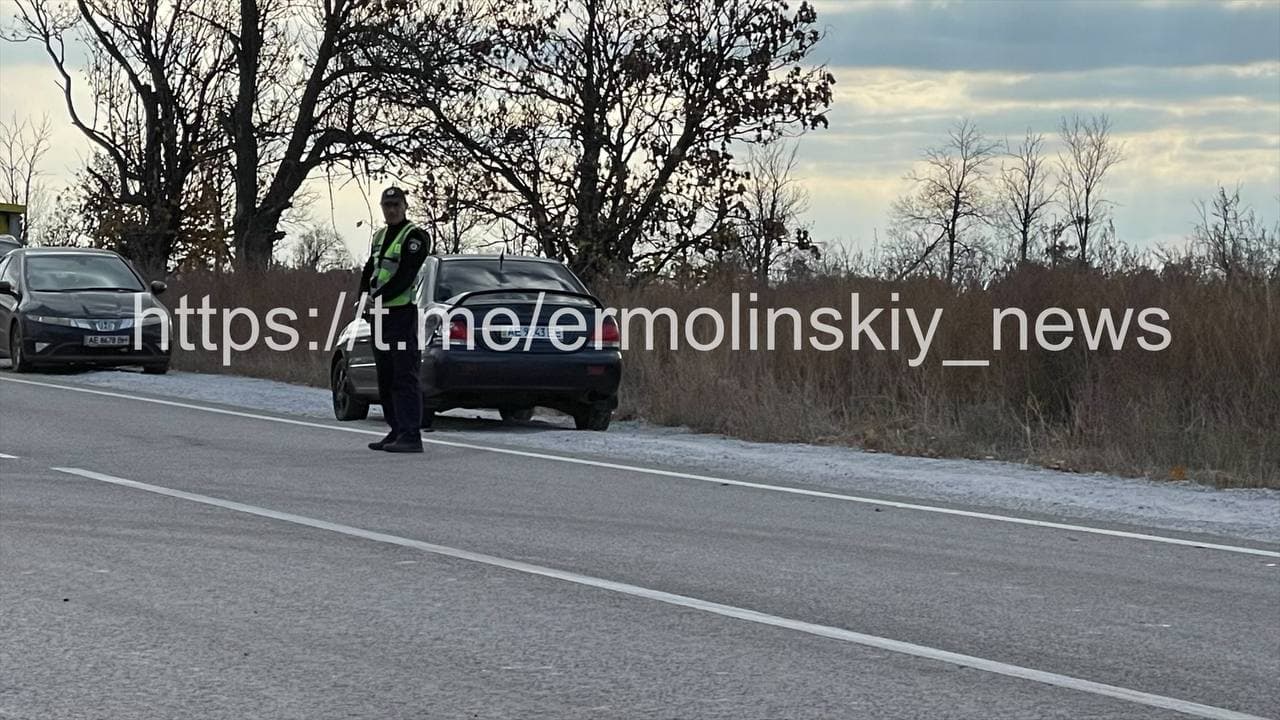 На месте дежурит полиция  - фото: tg Олег Ермолинский