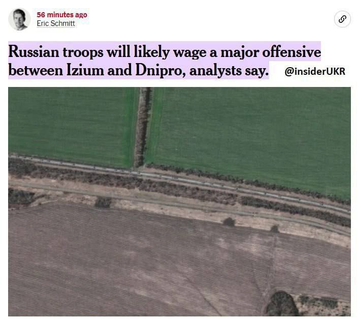 У ЗМІ з'явилася інформація, що на Дніпро збираються напасти із боку Ізюма - || фото: t.me/stop_fake_dp