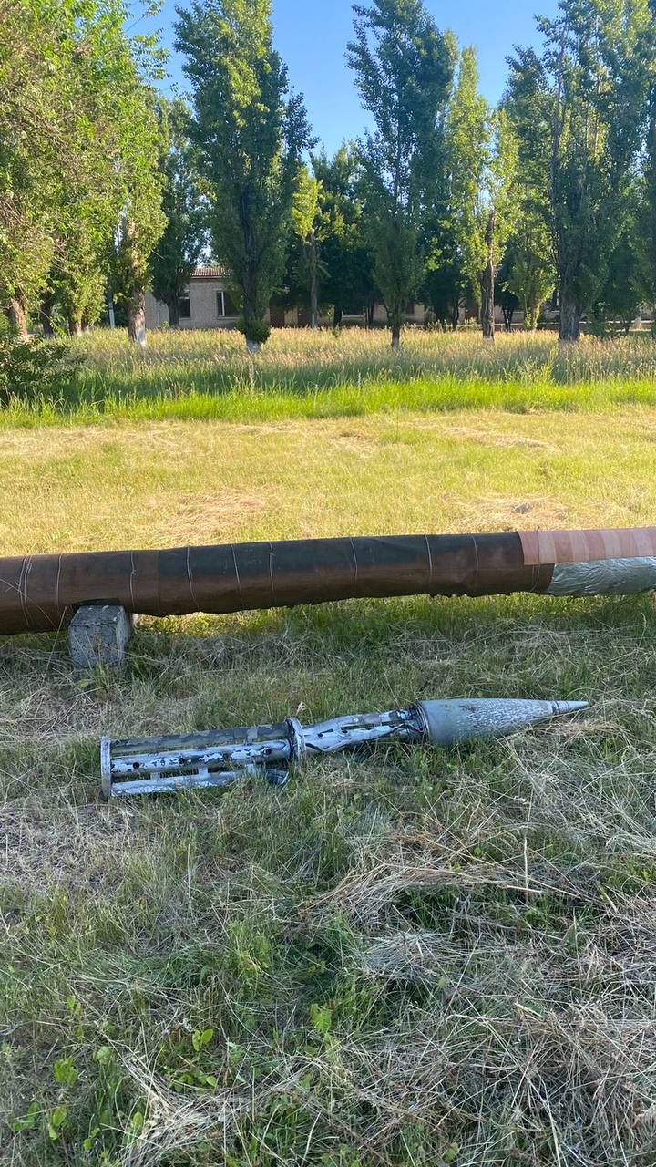На территории разбросаны боеприпасы – || фото: t.me/mykola_lukashuk
