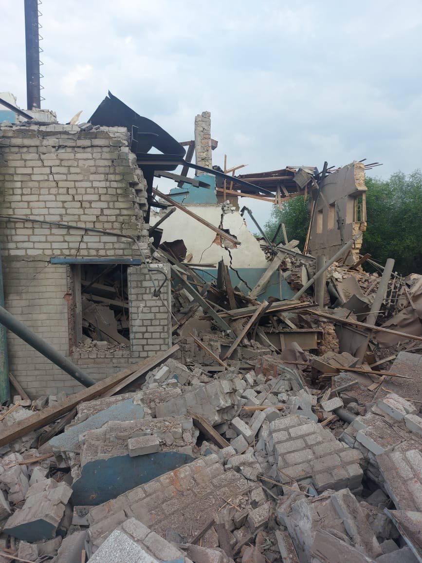 Россияне ударили по Синельниковскому району - || фото: t.me/mykola_lukashuk