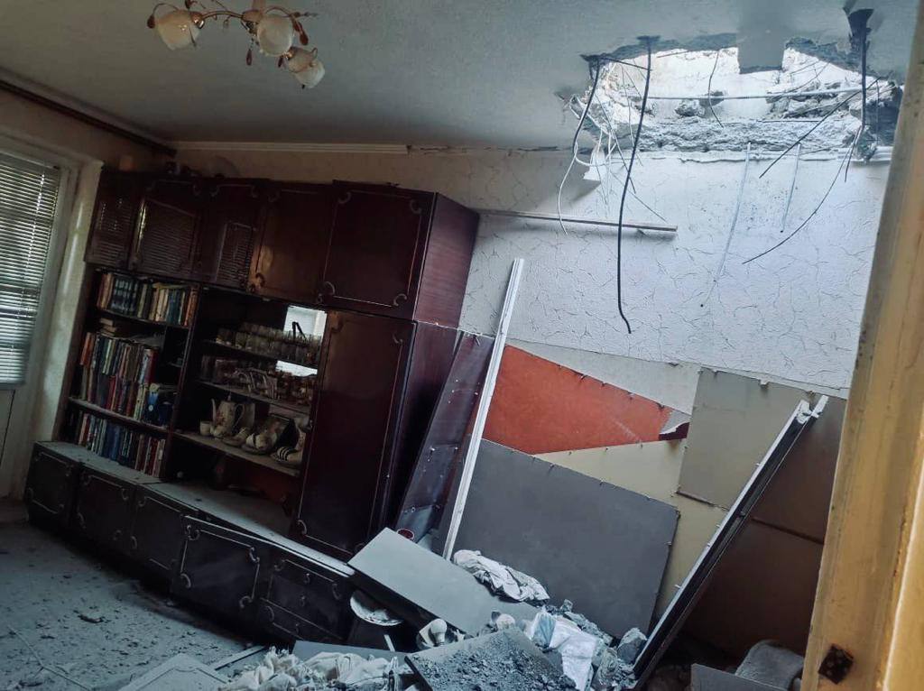 Внаслідок обстрілу зруйновані будинки - || фото: t.me/tymoshenko_kyrylo